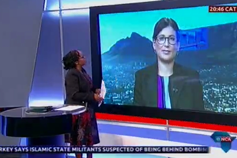 ENCA Interview 12 October 2015