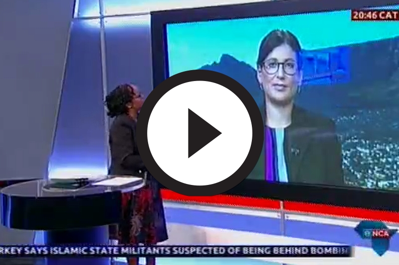 ENCA Interview 12 October 2015